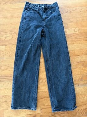 Old Navy Women’s Wide Leg Dark Wash Jeans